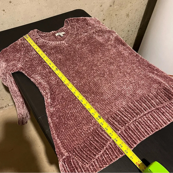 Orvis Sweater Womens L Pink Chenille V Neck Pullover Comfy Cozy - Picture 8 of 8